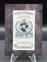 Load image into Gallery viewer, 2025 Allen &amp; Ginter Reggie Jackson Mini Autographs Black Silver Ink Frame #/25
