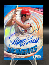 Load image into Gallery viewer, 2025 Finest #FMA-JB Johnny Bench Finest Moments Autographs
