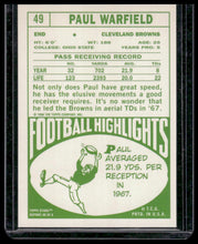 Load image into Gallery viewer, 1998 Topps Stars #8 Paul Warfield Rookie Reprints Autographs
