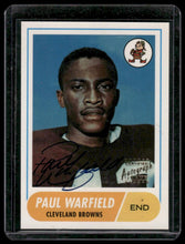 Load image into Gallery viewer, 1998 Topps Stars #8 Paul Warfield Rookie Reprints Autographs
