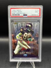 Load image into Gallery viewer, 1998 Finest #135 Randy Moss No-Protectors Refractor PSA 9
