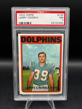 Load image into Gallery viewer, 1972 Topps #140 Larry Csonka PSA 7
