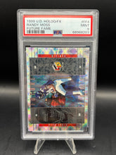 Load image into Gallery viewer, 1999 Upper Deck HoloGrFX #FF4 Randy Moss Future Fame PSA 9
