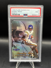 Load image into Gallery viewer, 1998 Flair Showcase #5 Randy Moss PSA 9
