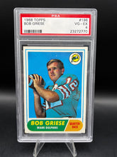 Load image into Gallery viewer, 1968 Topps #196 Bob Griese PSA 4
