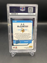 Load image into Gallery viewer, JJ McCarthy 2024 Panini Donruss Optic Red Hyper Prizm PSA 10 GM Vikings RC #235
