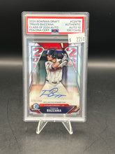 Load image into Gallery viewer, Travis Bazzana 2024 Bowman Draft Class of 2024 Auto /250 #C24-TB PSA Auto 10
