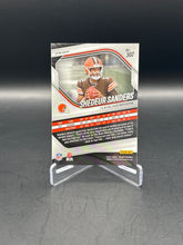 Load image into Gallery viewer, Shedeur Sanders 2025 Panini Prizm Lazer Rookie Card
