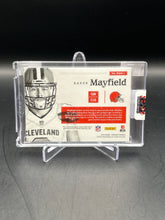 Load image into Gallery viewer, Baker Mayfield 2018 Panini Encased Rookie Quad Memorabilia /99 #RQM-1
