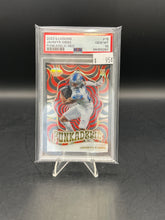 Load image into Gallery viewer, Jahmyr Gibbs 2023 Panini Illusions Funkadelic Red /199 #15 PSA 10
