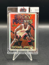 Load image into Gallery viewer, Michael Jordan 1996 Topps Sticky Fingers #18

