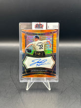 Load image into Gallery viewer, Jacob Misiorowski 2025 Panini Select Orange Auto /25 #SIG-JM
