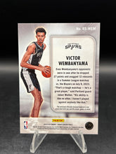Load image into Gallery viewer, 2023-24 Hoops #RS-WEM Victor Wembanyama Rise n Shine Memorabilia
