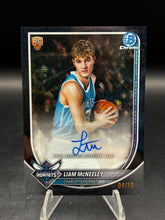 Load image into Gallery viewer, 2025-26 Bowman #BCA-LM Liam McNeeley Chrome Autographs Black Refractor #/10
