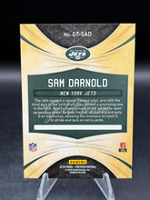 Load image into Gallery viewer, 2018 Panini Certified #GT-SAD Sam Darnold Gold Team Gold Etch #/25
