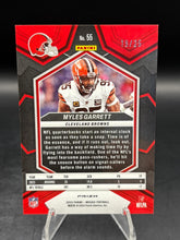 Load image into Gallery viewer, 2020 Panini Mosaic #55 Myles Garrett Prizm Orange Fluorescent #/25
