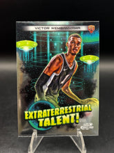 Load image into Gallery viewer, 2023-24 Topps Chrome Cosmic #ET-16 Victor Wembanyama Extraterrestrial Talent
