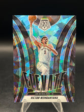 Load image into Gallery viewer, 2024-25 Panini Mosaic #11 Victor Wembanyama Elevate Mosaic Ice #/125
