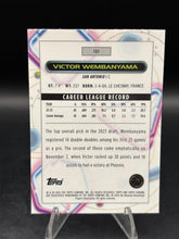 Load image into Gallery viewer, 2023-24 Topps Chrome Cosmic #151 Victor Wembanyama
