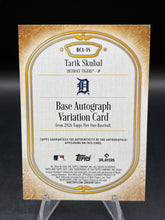 Load image into Gallery viewer, Tarik Skubal 2026 Topps Tier One Base Auto Green #/49
