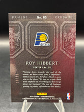 Load image into Gallery viewer, 2014-15 Panini Excalibur #85 Roy Hibbert Crusade Gold #/10
