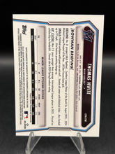 Load image into Gallery viewer, 2026 Bowman #CPA-TW Thomas White Chrome Prospect Autographs Blue Refractor #/150
