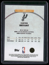 Load image into Gallery viewer, 2025-26 Finest #214 Carter Bryant Green Refractor #/25
