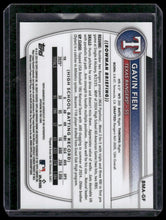 Load image into Gallery viewer, 2025 Bowman Draft Gavin Fien Chrome Prospect Autos Orange Mojo Refractor #/25
