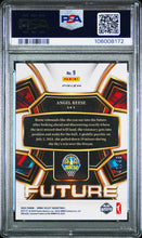 Load image into Gallery viewer, 2024 Panini Select WNBA #9 Angel Reese Select Future Prizm Blue PSA 10 #/49
