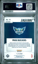 Load image into Gallery viewer, 2025 Panini Instant Wnba #14 Paige Bueckers PSA 10
