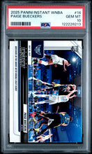 Load image into Gallery viewer, 2025 Panini Instant Wnba #14 Paige Bueckers PSA 10

