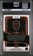 Load image into Gallery viewer, 2024 Panini Select #112 Evan Mobley Tie-Dye Prizm PSA 9
