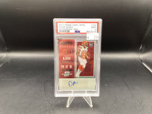 Load image into Gallery viewer, David Njoku 2017 Panini Contenders Optic Rookie Ticket Red Auto /75 #153 PSA 9
