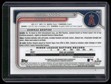 Load image into Gallery viewer, 2024 Bowman Chrome Sapphire Edition Joswa Lugo Prospect Autographs Green #/99
