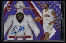 Load image into Gallery viewer, 2023-24 Panini Phoenix #CG-EVM Evan Mobley Calligraphy Purple #/75
