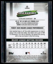 Load image into Gallery viewer, 2026 Finest #61 José Ramírez White Refractor #/30
