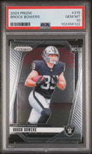 Load image into Gallery viewer, 2024 Panini Prizm #315 Brock Bowers PSA 10
