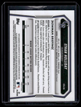 Load image into Gallery viewer, 2026 Bowman #CPA-EH Ethan Holliday Chrome Prospect Autographs
