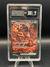 Load image into Gallery viewer, 2025 Pokemon SV8a: Terastal Fest ex #225/187 Bloodmoon Ursaluna ex TAG 9
