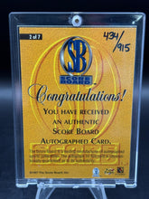 Load image into Gallery viewer, 1997 Score Board Playbook #2 Warrick Dunn Mirror Image Autographs #/915
