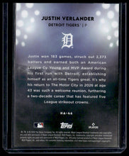 Load image into Gallery viewer, 2026 Topps Update #HA-46 Justin Verlander Home Field
