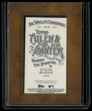 Load image into Gallery viewer, 2026 Topps Allen &amp; Ginter Steve Burns Mini Framed Non-Baseball Autographs
