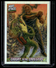 Load image into Gallery viewer, Mike Tyson 2026 Mars Attacks Xmas CC-MS Caught in the Crossfire #/99
