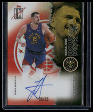 Load image into Gallery viewer, 2025 Topps Signature Class Nikola Jokić Chrome Autos Red Refractor #/25
