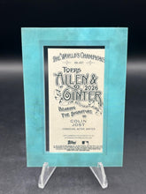 Load image into Gallery viewer, 2026 Topps Allen &amp; Ginter Colin Jost Mini Framed Autos Blue Frame #/50
