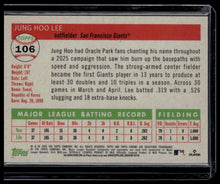 Load image into Gallery viewer, 2025 Topps Chrome Platinum #106 Jung Hoo Lee Gold Wave Refractor #/50
