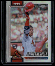 Load image into Gallery viewer, 2026 Topps Chrome #119 JJ Wetherholt Image Variation

