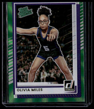 Load image into Gallery viewer, 2025-26 Donruss #89 Olivia Miles Holo Green Laser

