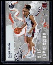 Load image into Gallery viewer, 2025-26 Panini Court Kings #17 Olivia Miles Self Expression Sapphire #/25
