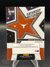 Load image into Gallery viewer, 2025 Panini Prizm Draft Picks Arch Manning Saturday Stars Autographs Red #/100
